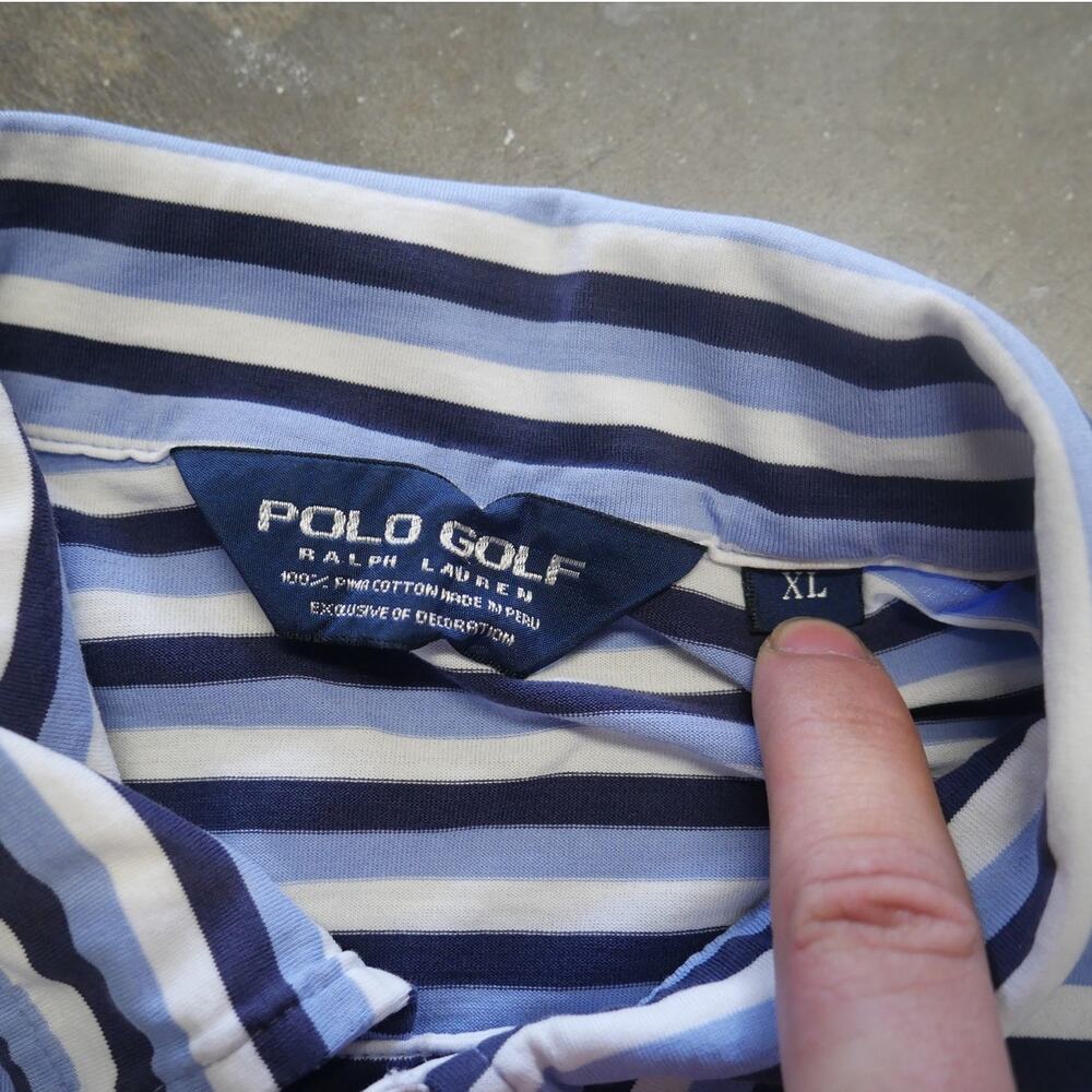 Vintage 90s Polo Golf Ralph Lauren Pocket Tee Single Stitch Mens Size XL - Picture 4 of 8